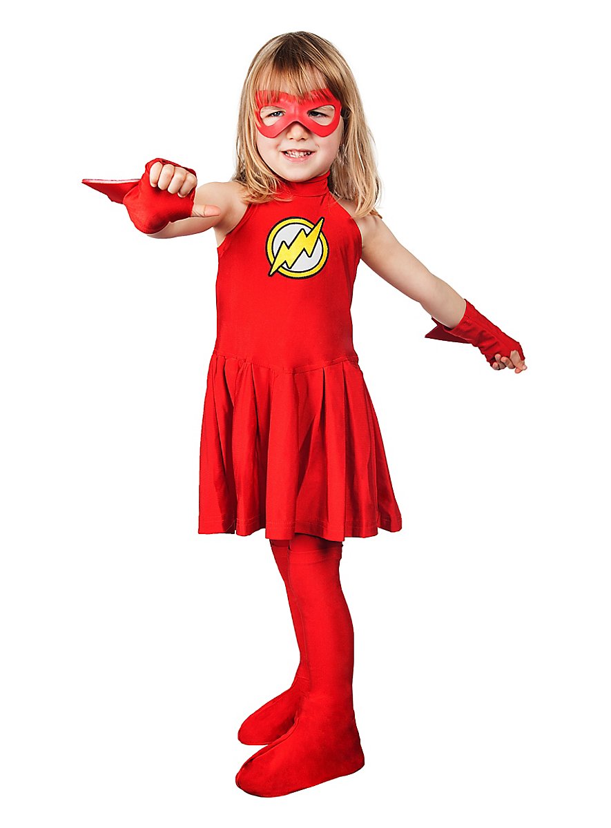 Original Flash Girl Costume for Girls - maskworld.com