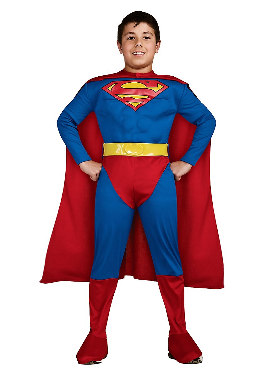 Original Superman classic Kids Costume - maskworld.com