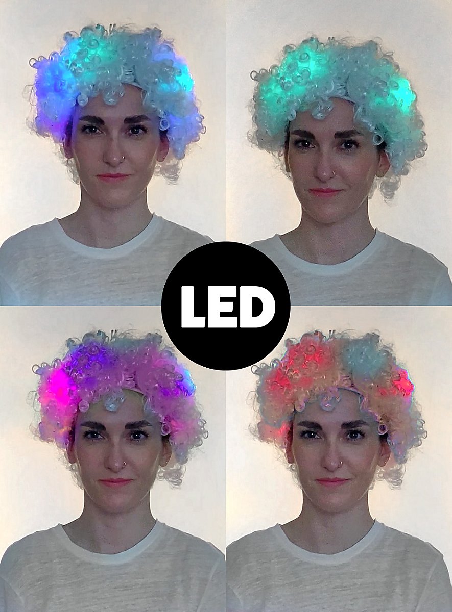 Parrucca Riccioli Rossa Da Clown - Per Costumi E Travestimenti - Foto 13