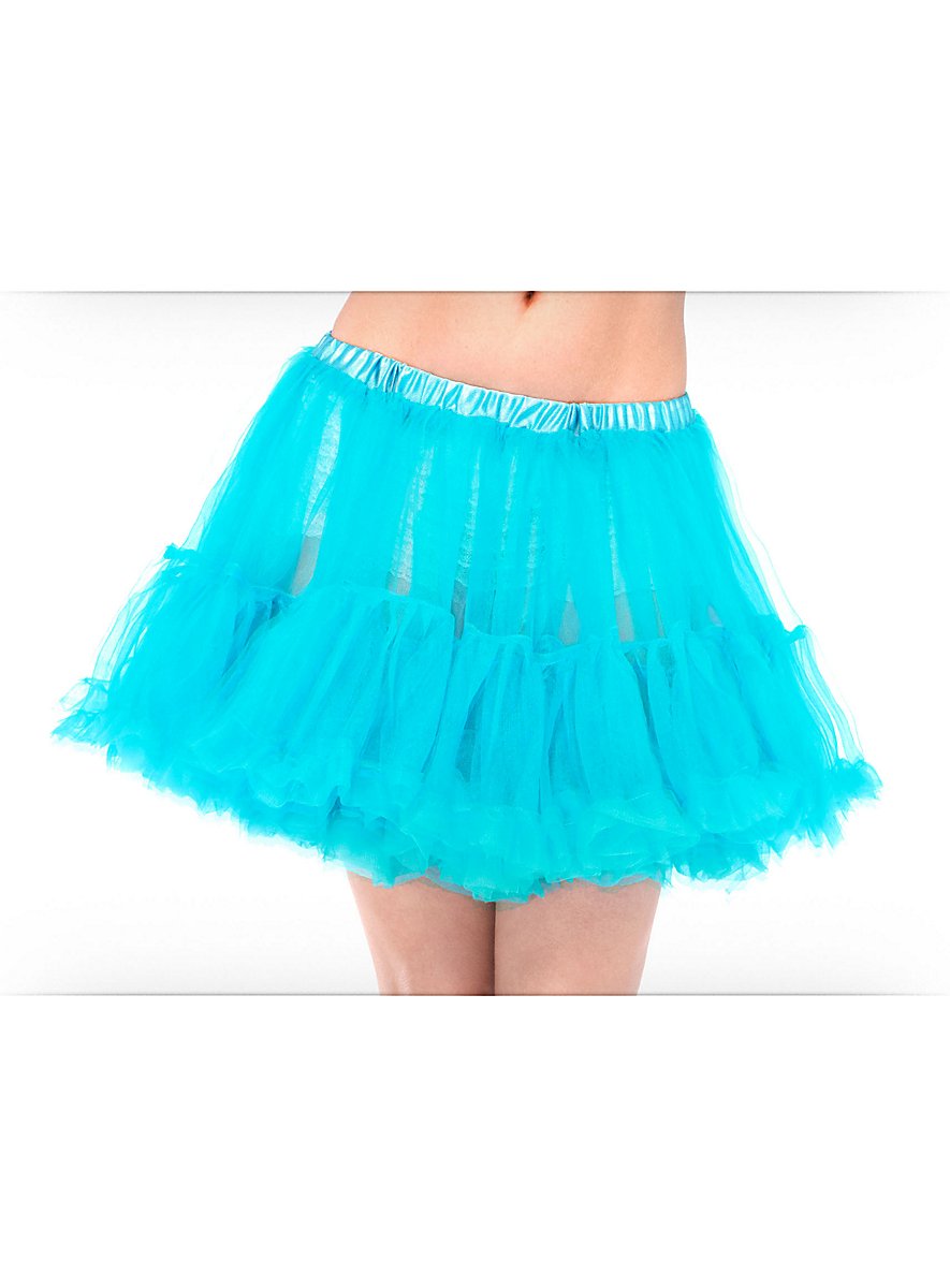 Petticoat kort turquoise | Sexy onderrok - maskworld.com