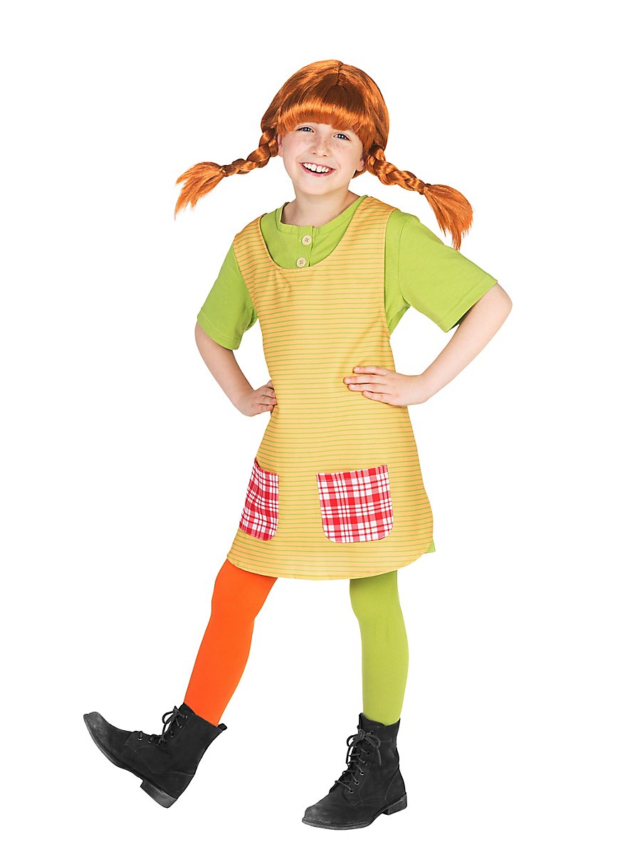 Pippi Longstocking Costume for Kids - maskworld.com