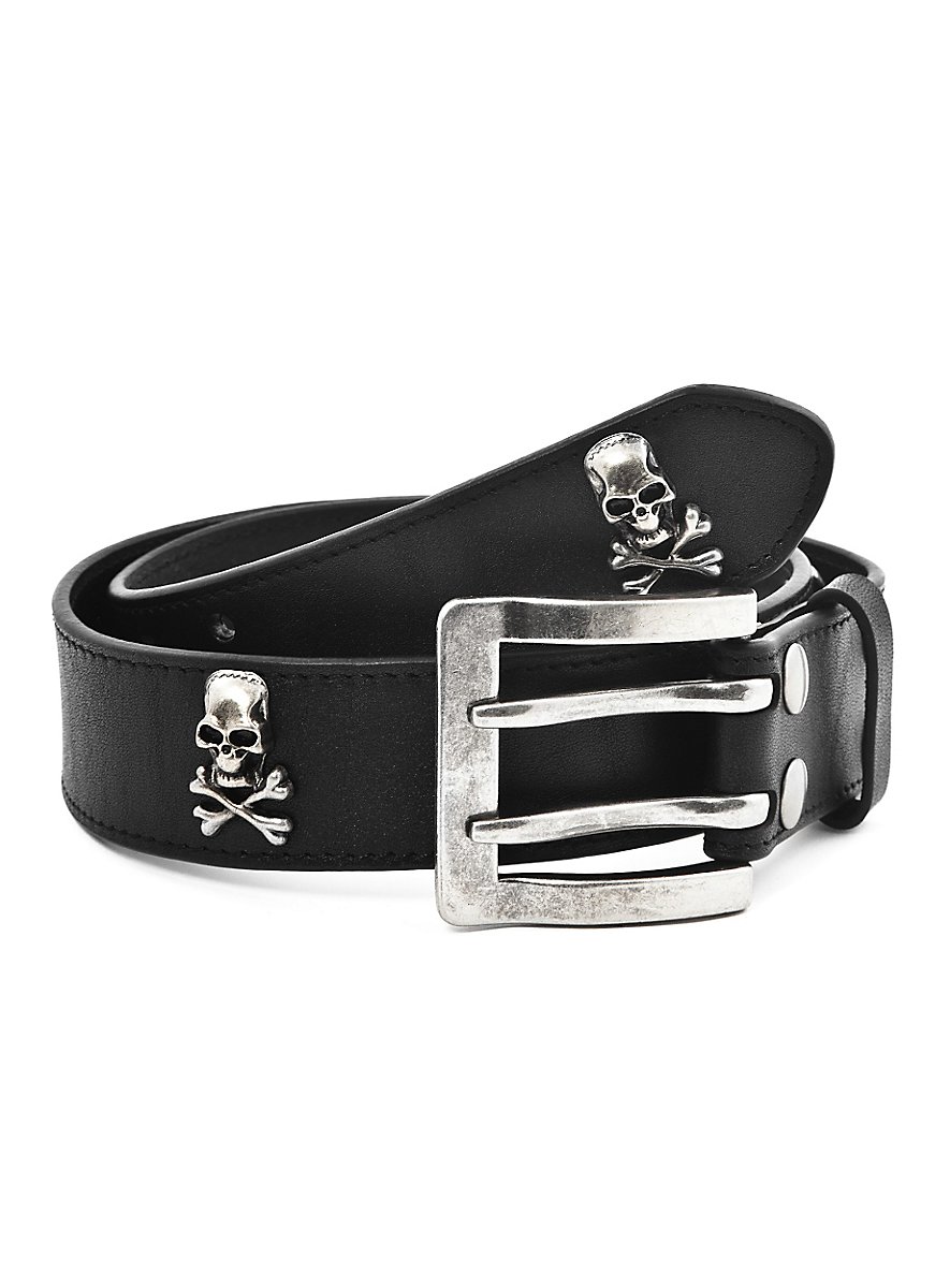 Pirate Belt with Skulls - maskworld.com