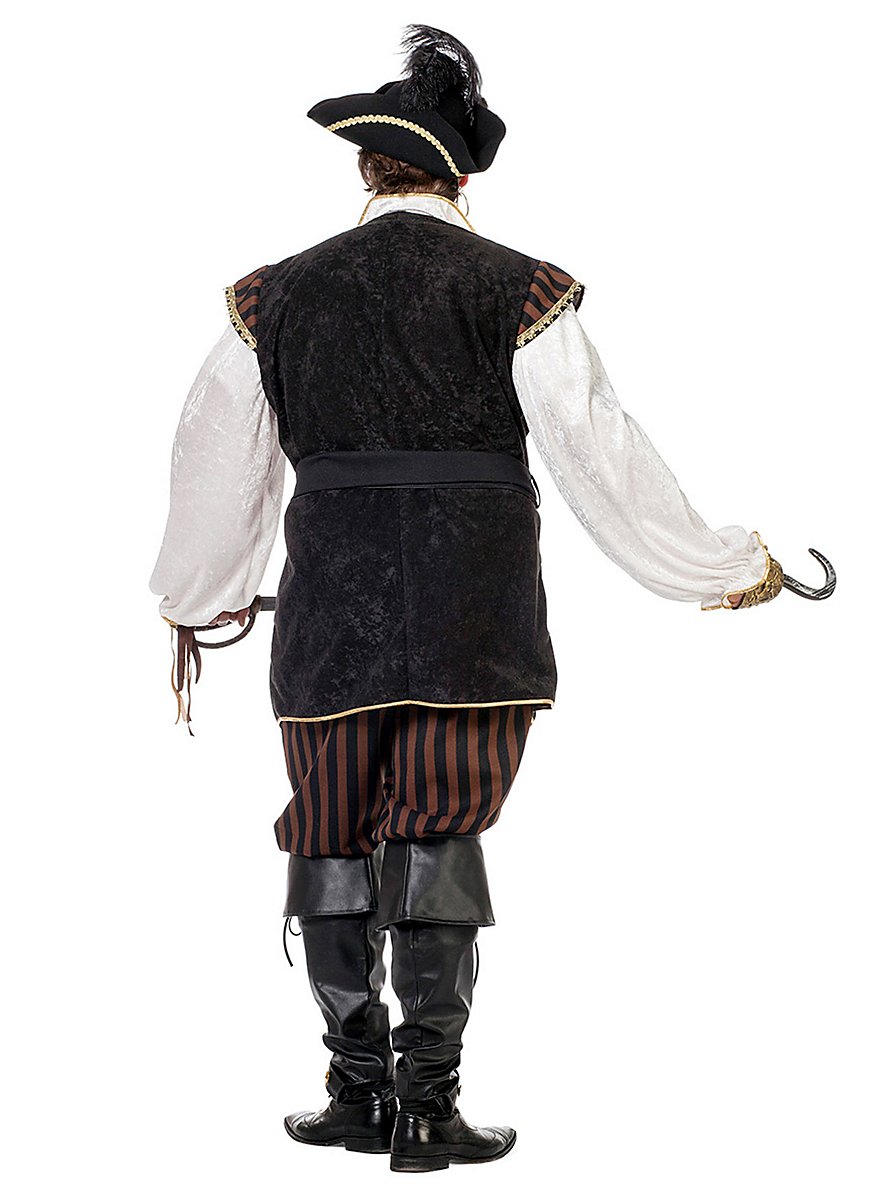 Pirate outfit for men brown - maskworld.com