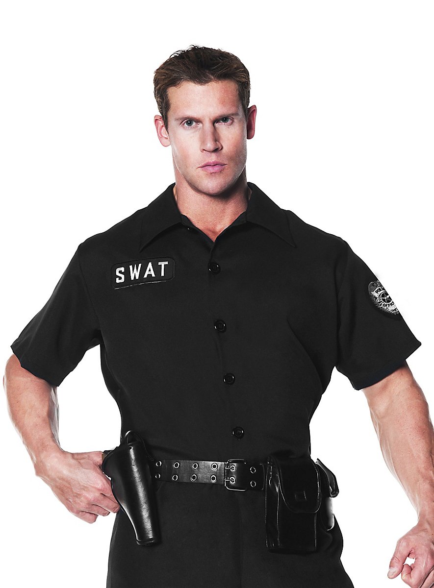 Police Shirt SWAT - maskworld.com