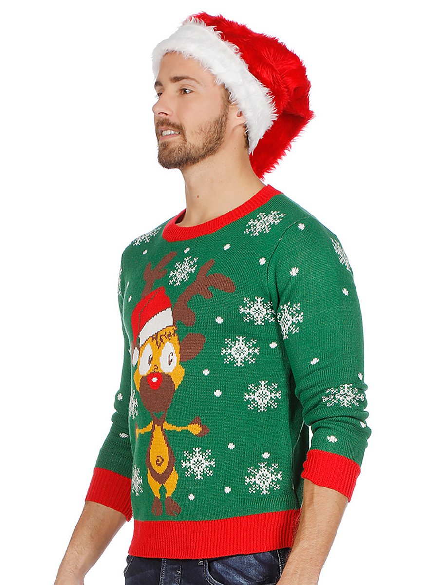 Rudolph Christmas Sweater - maskworld.com