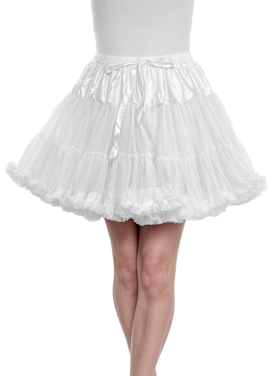 Ruffle Tutu White - maskworld.com