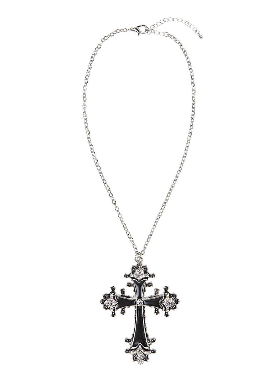 Schwarzes Kreuz Halskette ☆ online bestellen ☆  