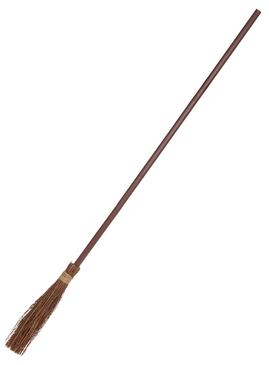 Scopa Da Strega In Bambù - 88cm, Design Naturale, Marrone - Foto 5