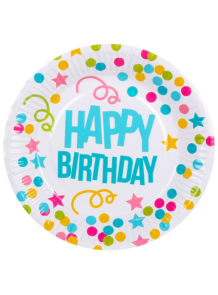 Set de décoration de table Happy Birthday