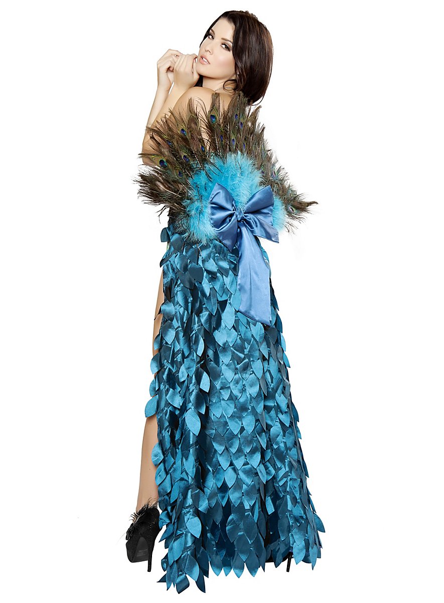 Sexy Showy Peacock Costume. 