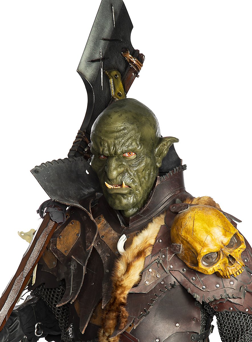 Silicone orc mask - Rakhattash - maskworld.com