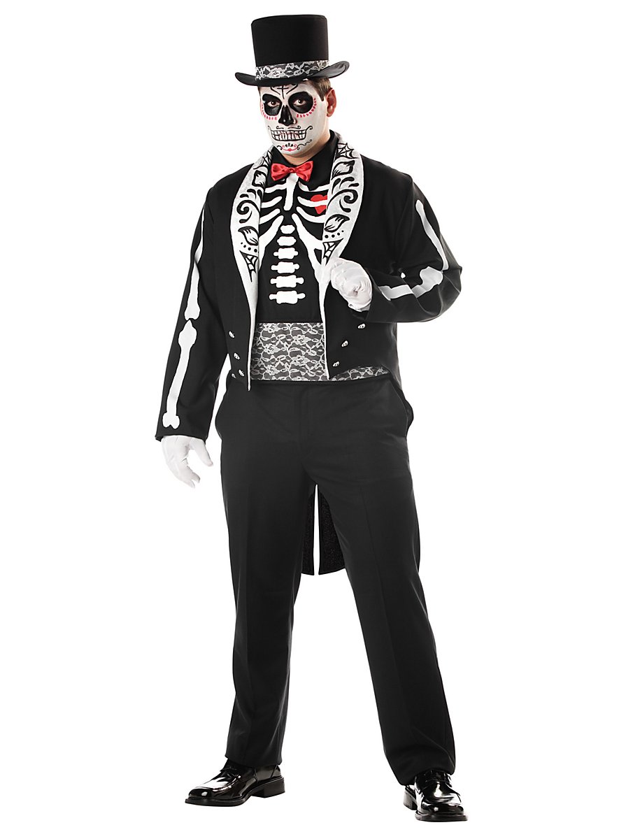Skeleton Groom Costume I/O - maskworld.com