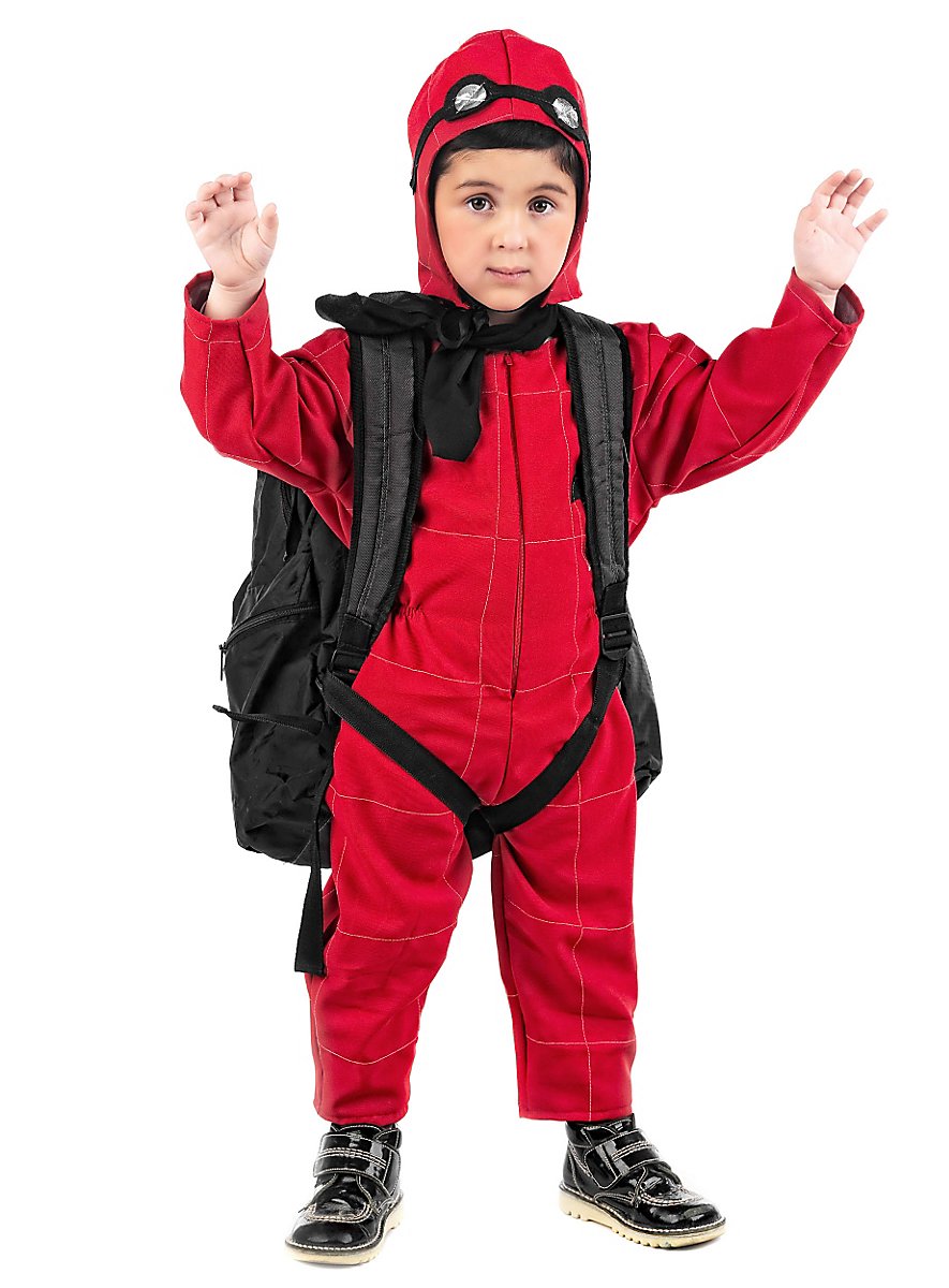 Sky Diver Kids Costume