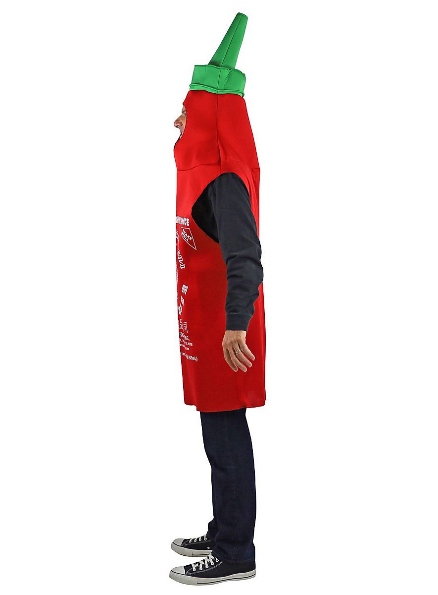 Sriracha Chili Sauce Costume - maskworld.com