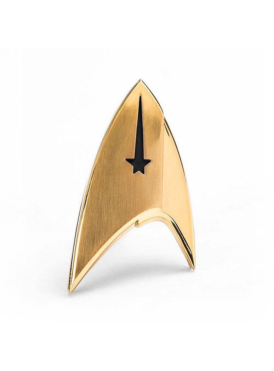 Star Trek - Replica Starfleet Badge Command - maskworld.com