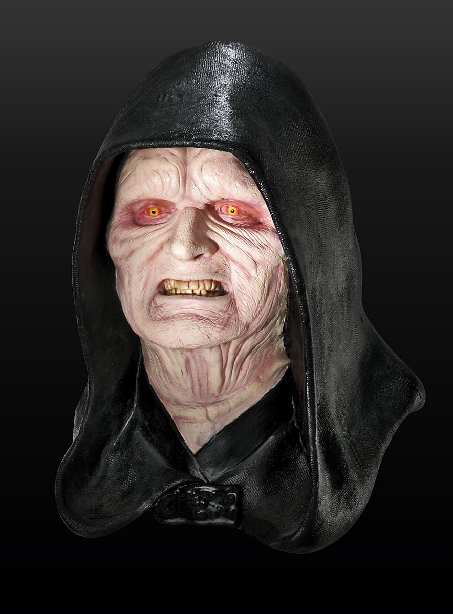 Star Wars Darth Sidious Rubber Mask Cosplay costume import Japan Free Shipping 
