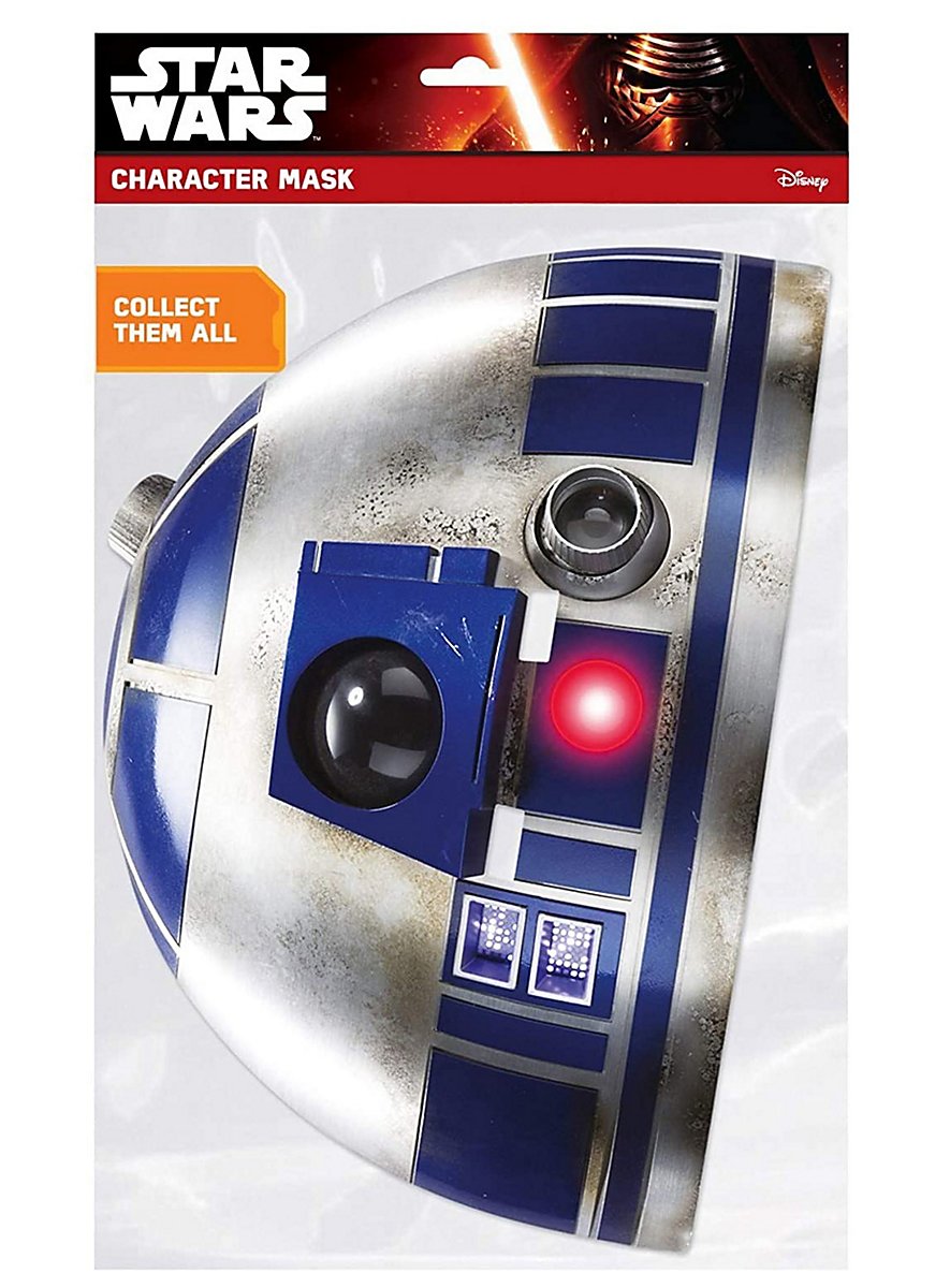 Star Wars R2D2 cardboard mask - maskworld.com