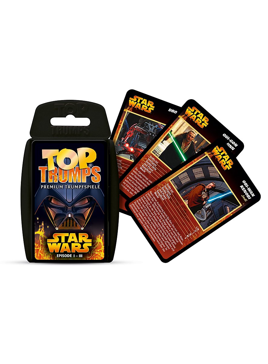 Star Wars Top Trumps Kartenspiel Episode I III