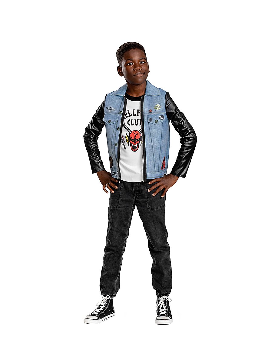 Stranger Things Oversized hoodiedeken voor heren, dames en tieners, jongens, zwart/rood, Eén maat