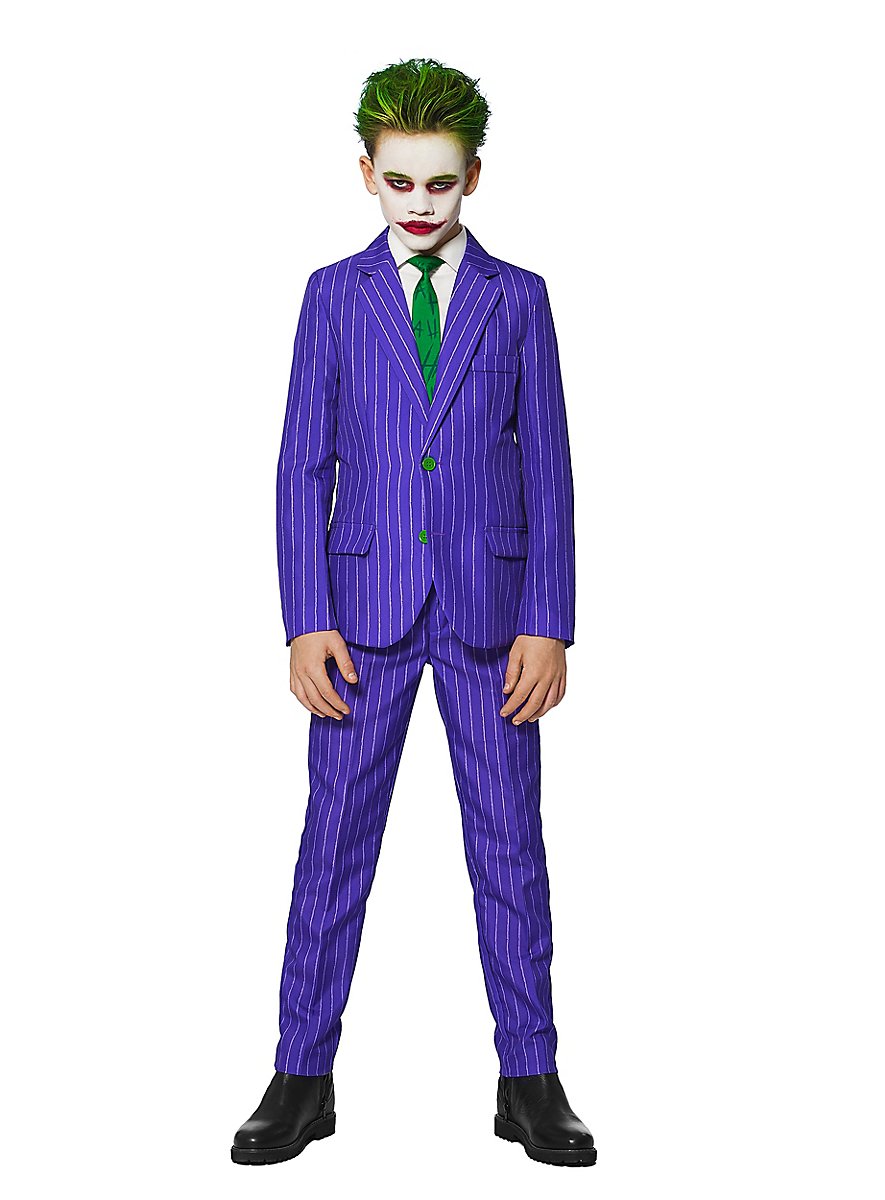SuitMeister Boys The Joker Suit for Kids - maskworld.com
