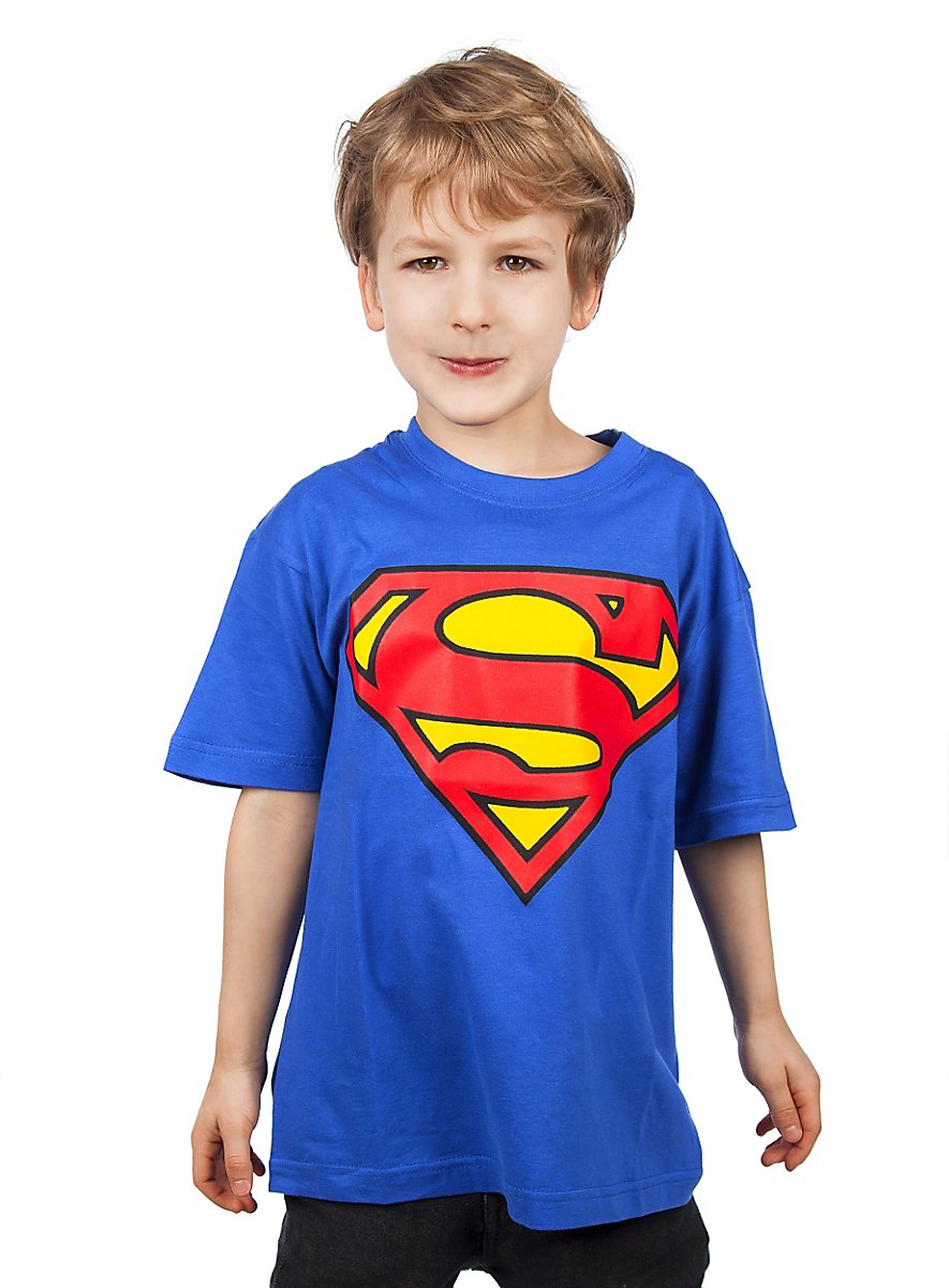 Camiseta Superman Camisa Superhéroe para Niños Comprar Online ...