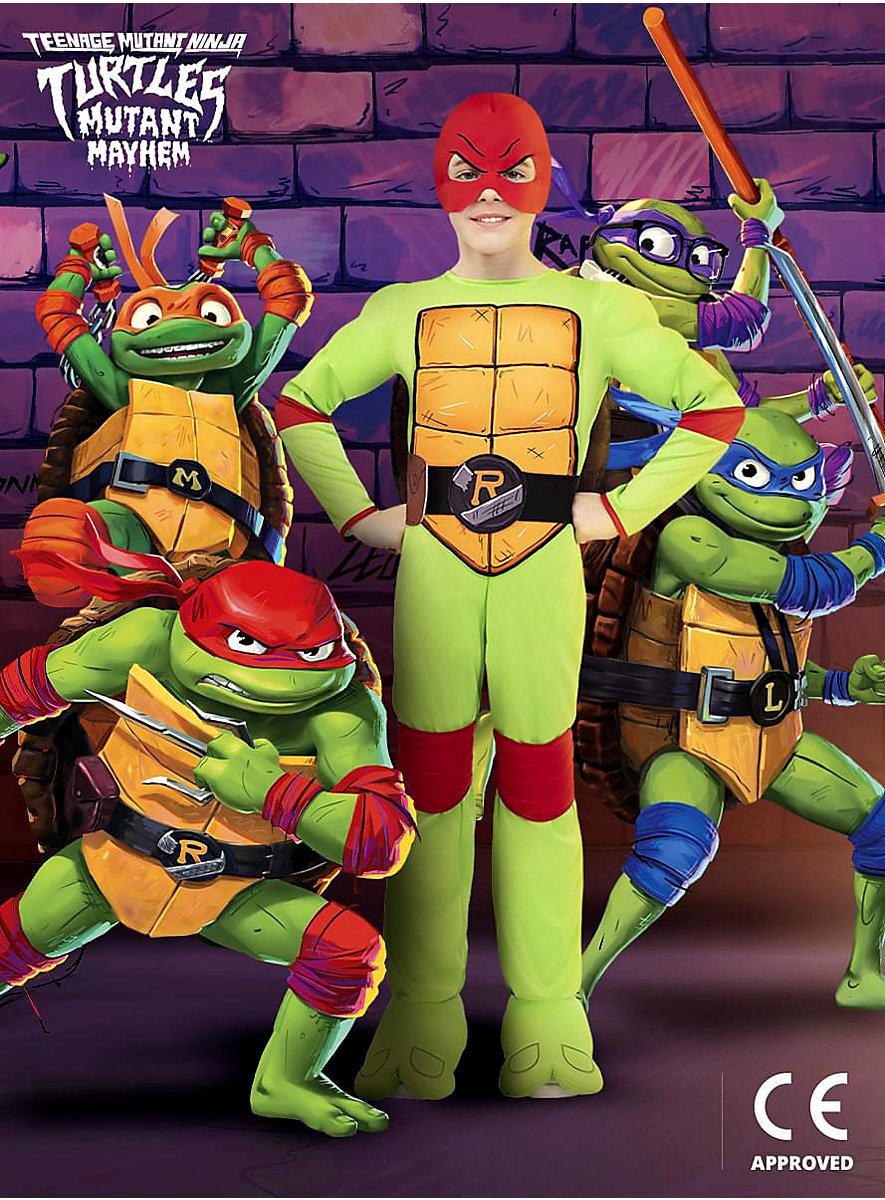 Teenage Mutant Ninja Turtles - Raphael costume for kids - maskworld.com