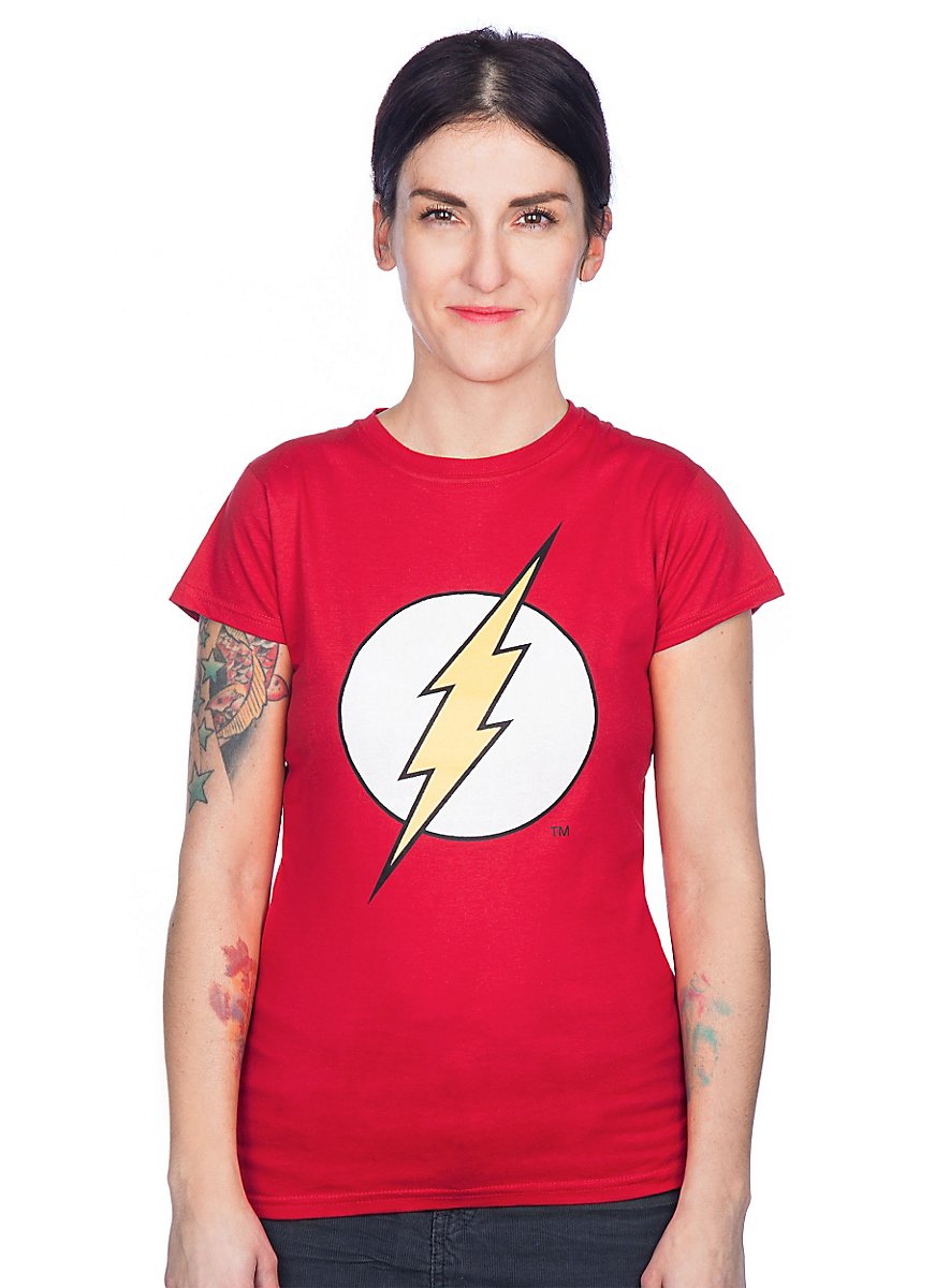 The Flash Girlie Shirt Emblem