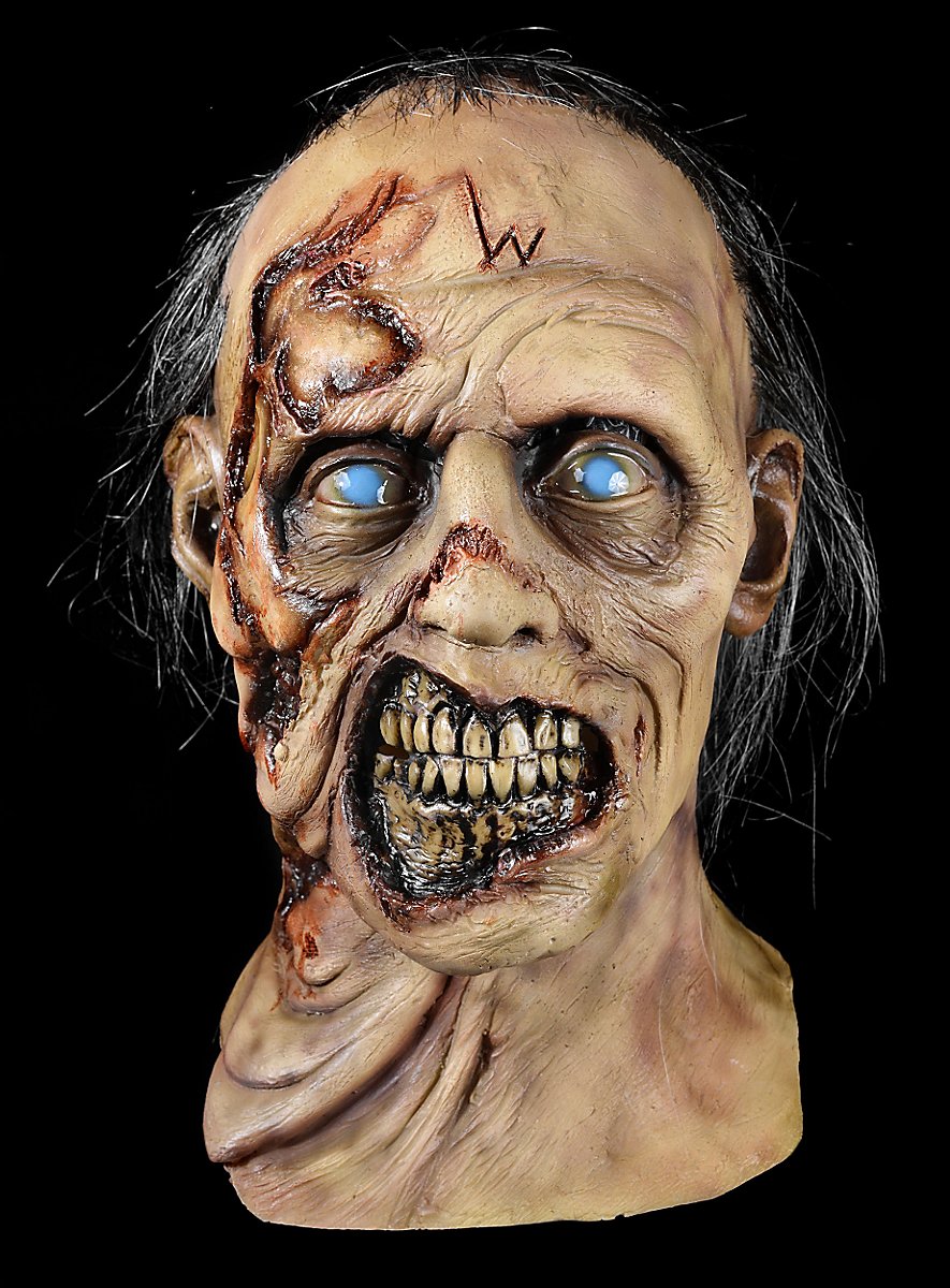 The Walking Dead W Zombie Mask - maskworld.com