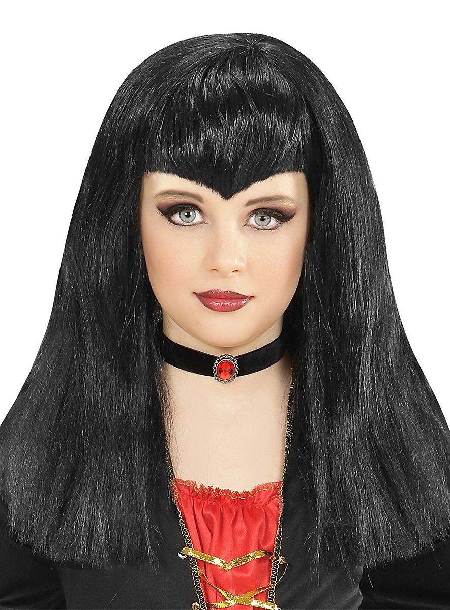 Vampire girl’s wig - maskworld.com