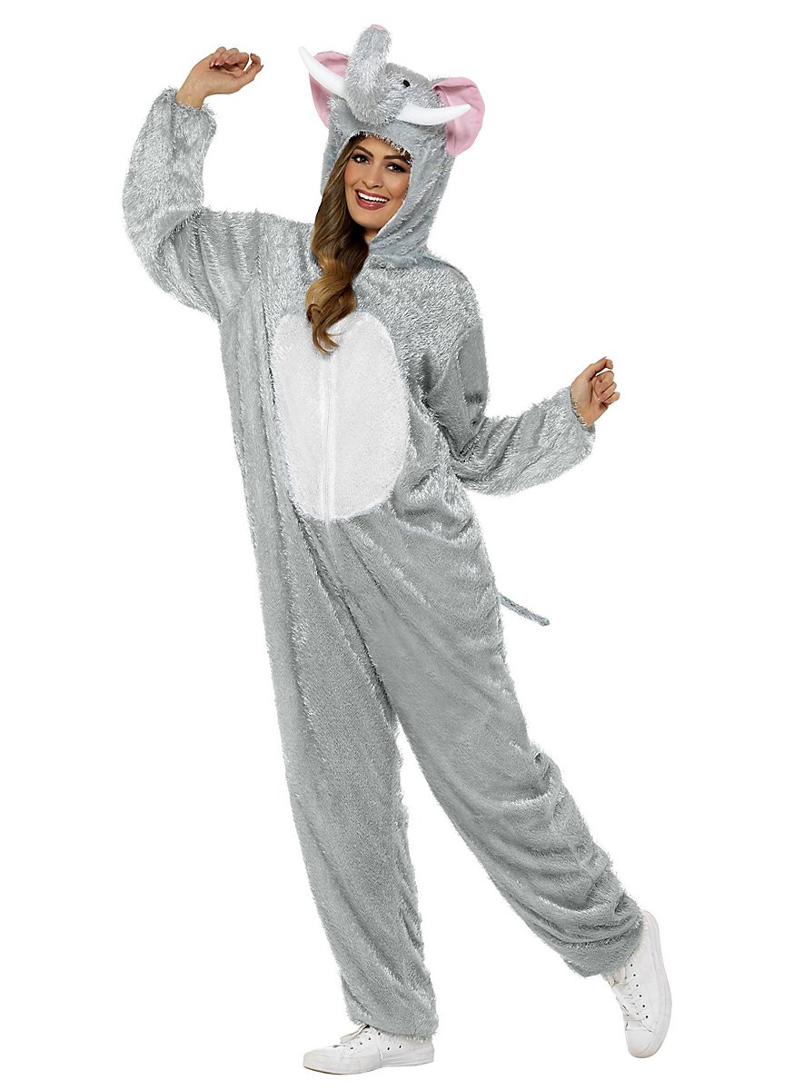 Amscan Costume Elefante Con Cappuccio Per Bambini: Tuta Unisex Per La Giornata Mondiale Del Libro, Taglia 8-10 Anni