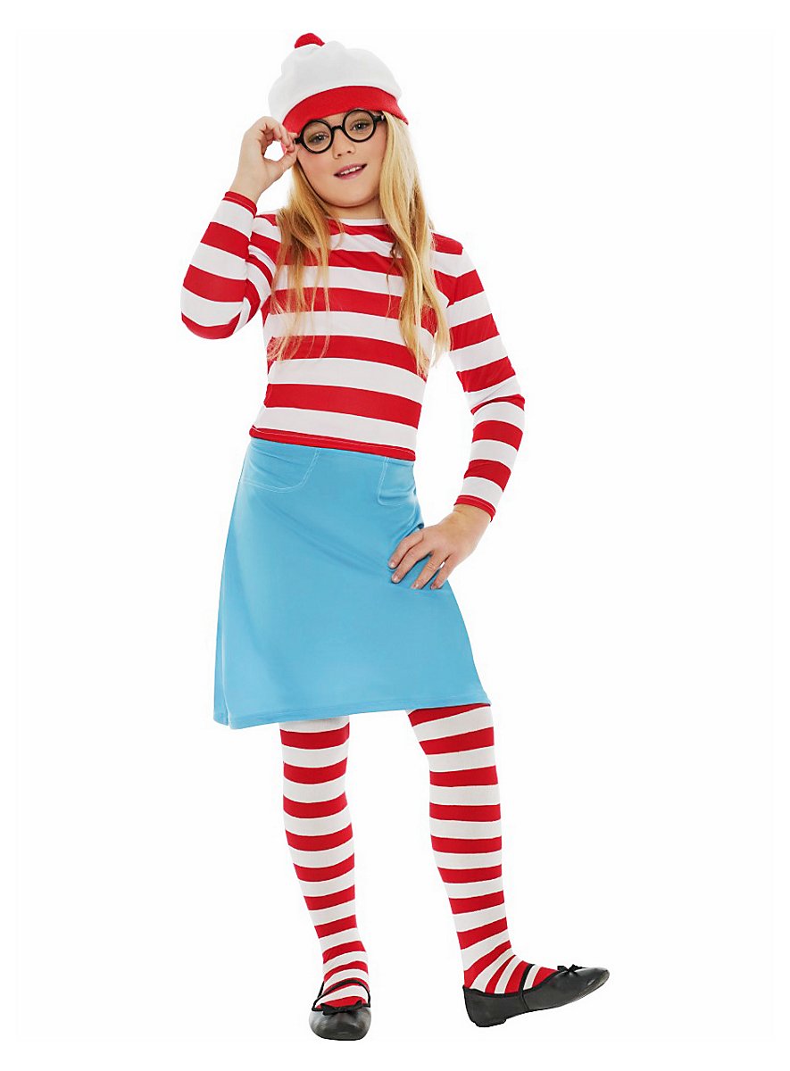 Where's Waldo? Wenda Kids Costume - maskworld.com