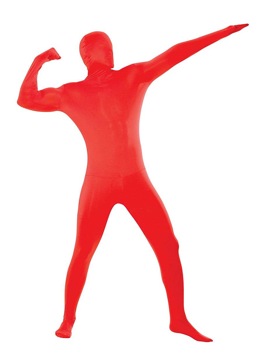 Zentai Suit red