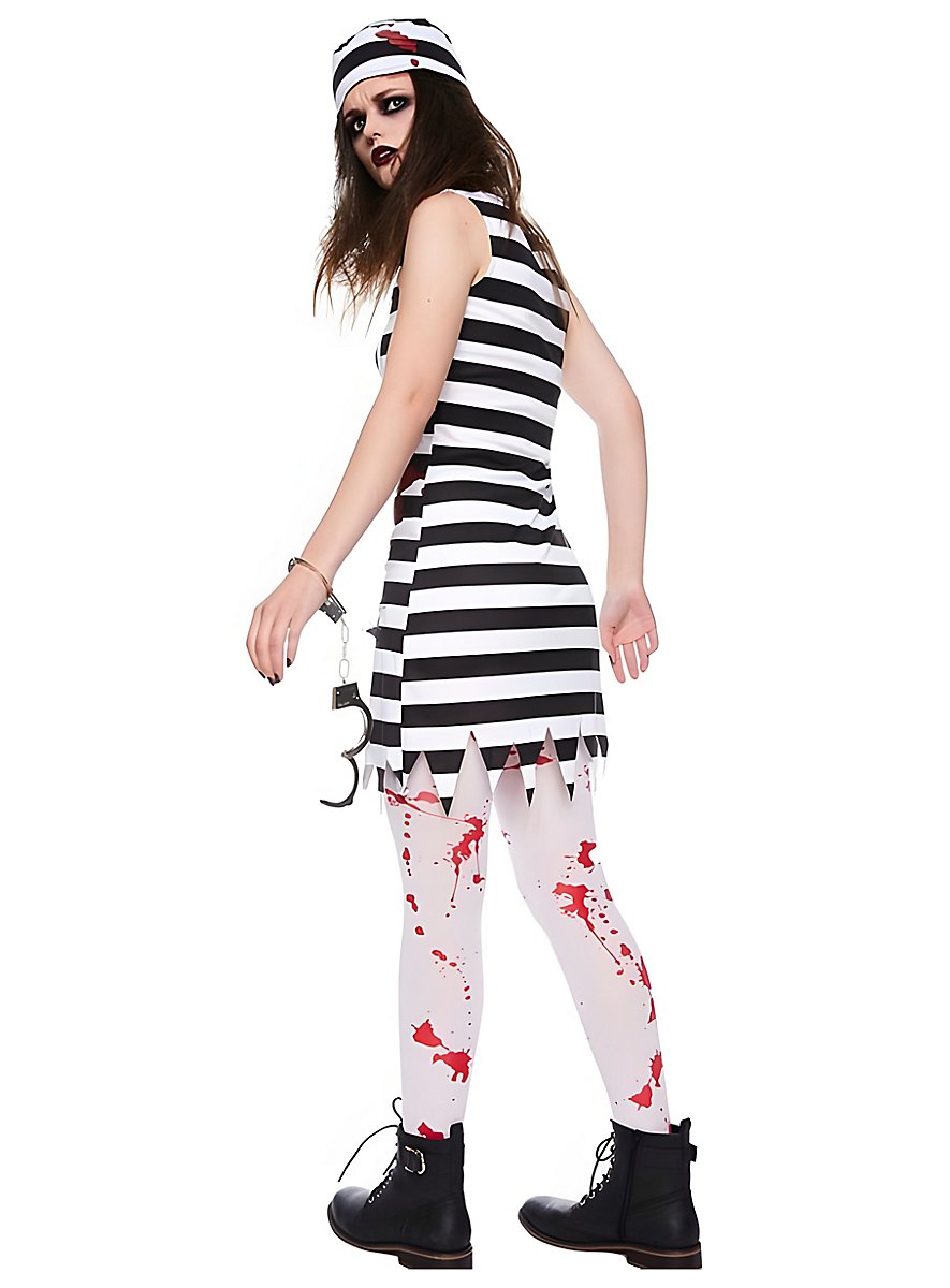 Zombie Prison Girl Costume - maskworld.com