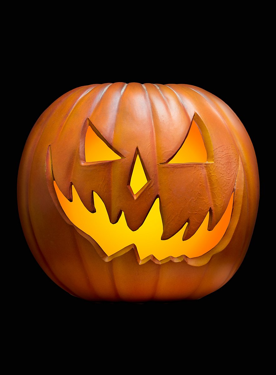 Zucca Halloween Esterno, 5 Pezzi Zucca Illuminata Con Cappello da Strega, Spaventoso Decorazioni per Interni Casa All'Aperto