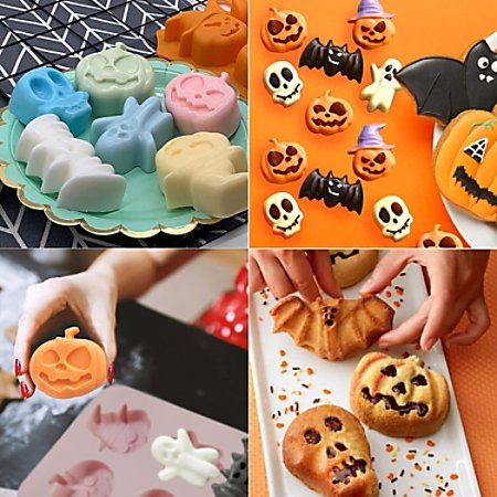 Halloween Back & Eiswürfelform Mit 6 Motiven Kaufen