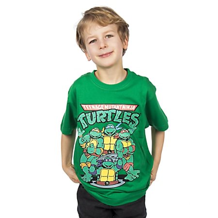 Teenage Mutant Ninja Turtles 2er-Pack T-Shirts Für Kinder – Grau & Schwarz, 100% Baumwolle
