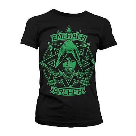 Arrow - Girlie Shirt Emerald Archer
