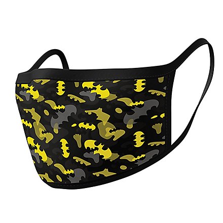 Batman -  Batman Camo Yellow Stoffmasken Doppelpack