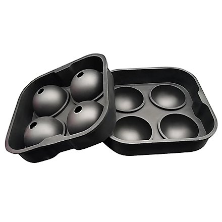 Four spheres silicone mould for ice cubes and for baking 6 cm