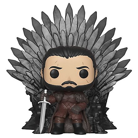Game of Thrones - Jon Snow auf dem Eisernen Thron Funko POP! Deluxe Figur
