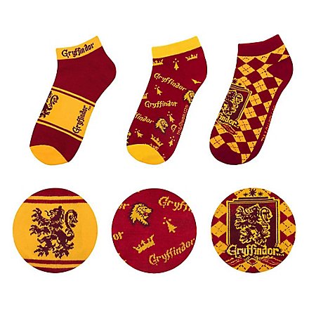Harry Potter - Ankle Socks 3-Pack Gryffindor