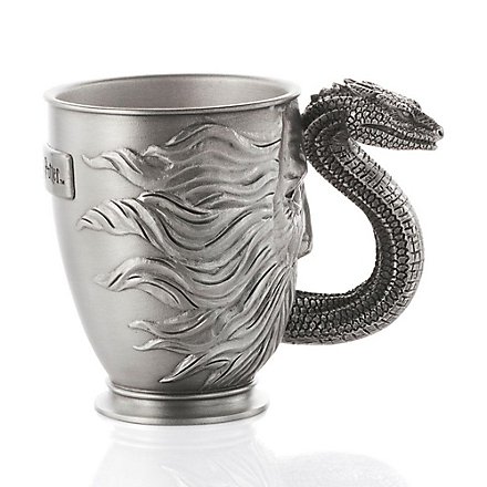 Harry Potter - Silver Mug Basilisk 