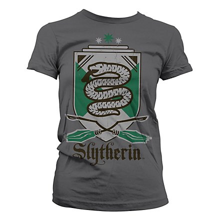 Harry Potter - Girlie Shirt Quidditch Team Slytherin 07