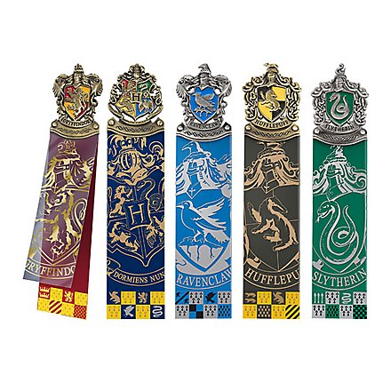 Harry Potter - Lesezeichen-Set Harry Potter Wappen