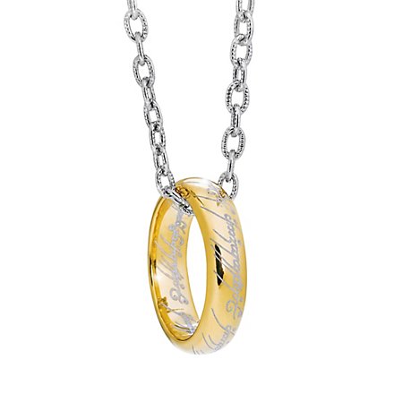 Herr der Ringe Der Eine Ring vergoldet