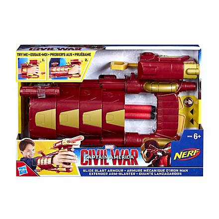 iron man nerf blaster