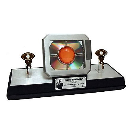 James Bond replica 1/1 GoldenEye lens and keys Limited Edition