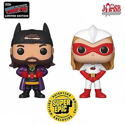 Jay and Silent Bob - Bluntman and Chronic Funko POP! Figuren Set (Fall Convention Exclusive)