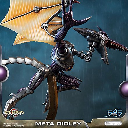 metroid prime meta ridley statue