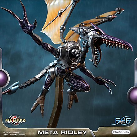 metroid prime meta ridley statue